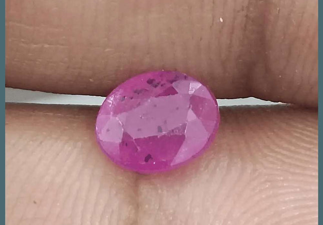 GSI Certified 1.40ct Ruby Natural Untreated Gemstone - SMSGEMS 