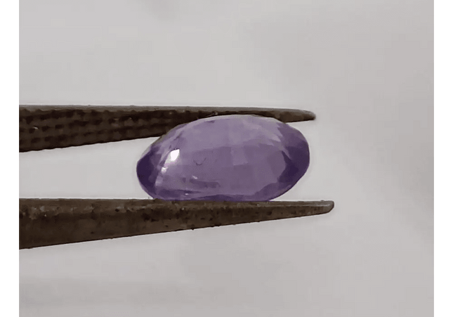 GSI Certified 1.48ct Purple Blue Ceylon Sapphire, Natural untreated Gemstone - SMSGEMS 