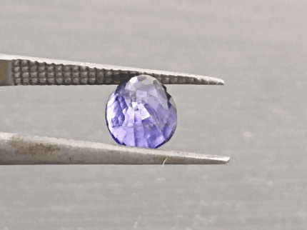 GSI Certified 1.58ct Deep Blue Ceylon Sapphire, Natural Untreated Gemstone - SMSGEMS 