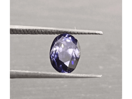 GSI Certified 1.58ct Deep Blue Ceylon Sapphire, Natural Untreated Gemstone - SMSGEMS 