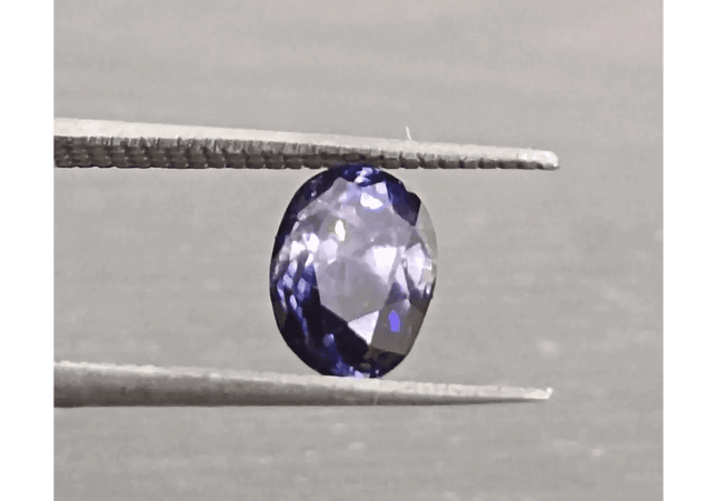 GSI Certified 1.58ct Deep Blue Ceylon Sapphire, Natural Untreated Gemstone - SMSGEMS 