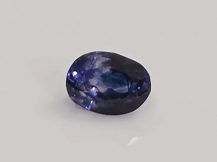 GSI Certified 1.58ct Deep Blue Ceylon Sapphire, Natural Untreated Gemstone - SMSGEMS 