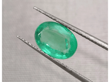 GSI Certified 1.63ct Colombian Emerald, Natural Gemstones - SMSGEMS 