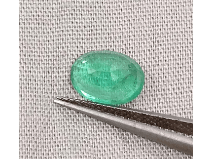 GSI Certified 1.63ct Colombian Emerald, Natural Gemstones - SMSGEMS 