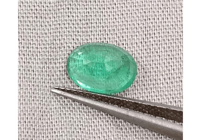 GSI Certified 1.63ct Colombian Emerald, Natural Gemstones - SMSGEMS 