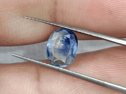 GSI Certified 1.76ct Blue Sapphire, Natural Untreated Gemstone - SMSGEMS 