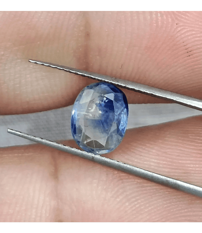 GSI Certified 1.76ct Blue Sapphire, Natural Untreated Gemstone - SMSGEMS 