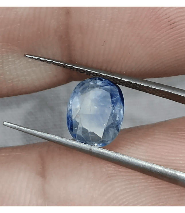 GSI Certified 1.76ct Blue Sapphire, Natural Untreated Gemstone - SMSGEMS 