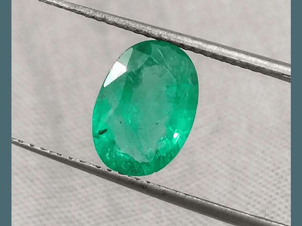 1.85ct Bright Parrot Green GSI Certified - SMSGEMS 