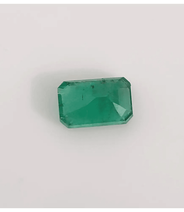 GSI Certified 1.87ct Medium Green Zambian Emerald, 100% Natural Untreated Gemstone. - SMSGEMS 