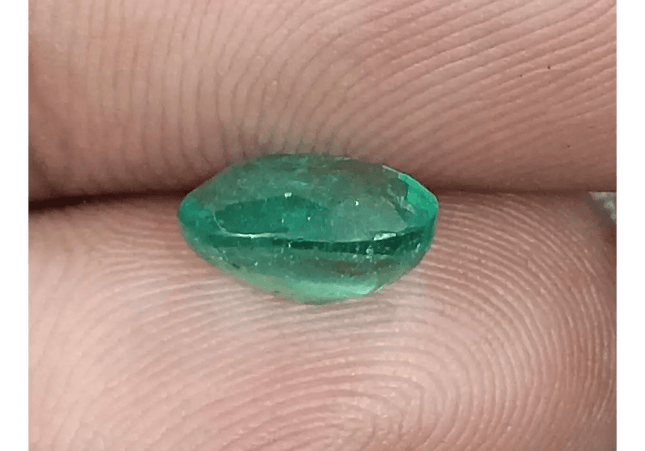 GSI Certified 1.90ct Vivid Medium Green Emerald, Natural Gemstone - SMSGEMS 