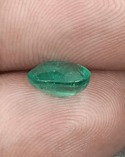 GSI Certified 1.90ct Vivid Medium Green Emerald, Natural Gemstone - SMSGEMS 