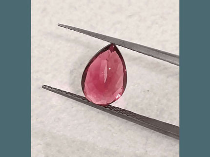 1.93ct Rubellite tourmaline certified by GSI - SMSGEMS 