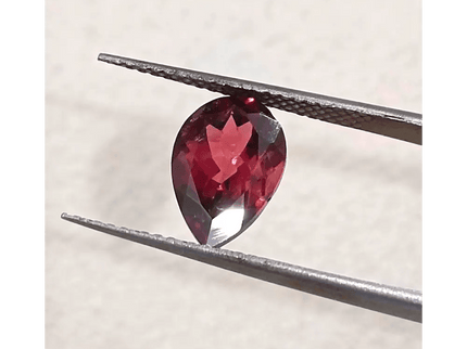 1.93ct Rubellite tourmaline certified by GSI - SMSGEMS 