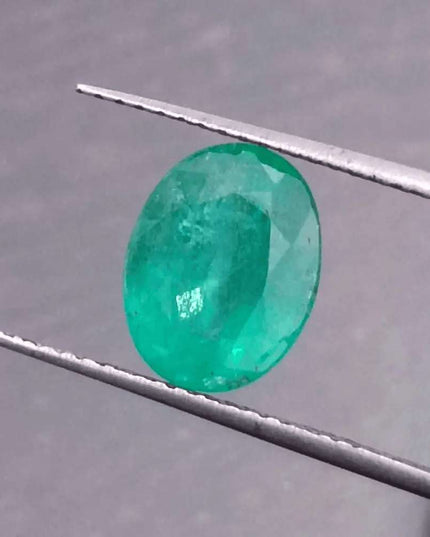 2.04ct Natural Earth Mined Emerald Certified by GSI - SMSGEMS 