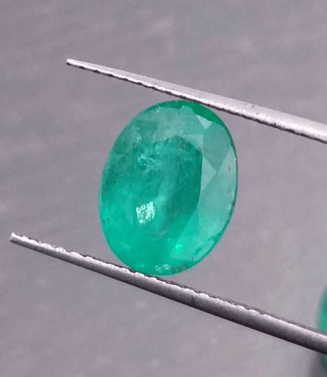 2.04ct Natural Earth Mined Emerald Certified by GSI - SMSGEMS 