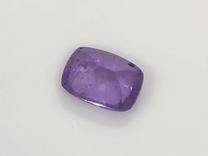 GSI Certified 2.10ct Purplish Blue Sapphire, Natural Untreated Gemstone - SMSGEMS 