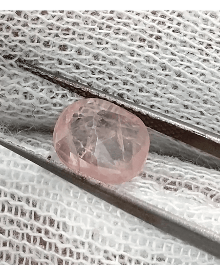 GSI Certified 2.13ct Ceylon Padparadscha Sapphire , Natural Earth Mined Gemstone - SMSGEMS 