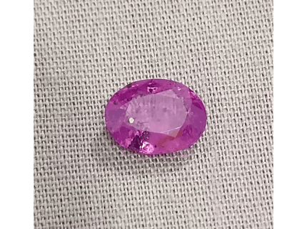 GSI Certified 2.13ct Purple Ceylon Sapphire , Natural Untreated Gemstone - SMSGEMS 