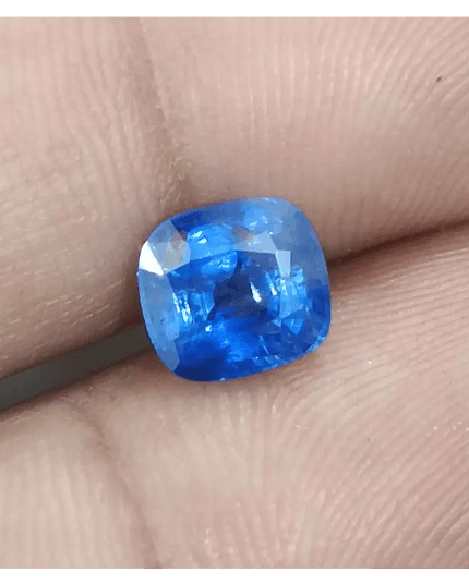 GSI Certified 2.25ct Royal Blue Ceylon Sapphire, Natural Gemstone - SMSGEMS 