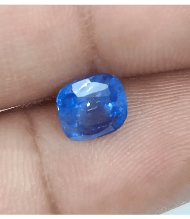 GSI Certified 2.25ct Royal Blue Ceylon Sapphire, Natural Gemstone - SMSGEMS 