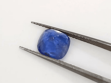 GSI Certified 2.25ct Royal Blue Ceylon Sapphire, Natural Gemstone - SMSGEMS 