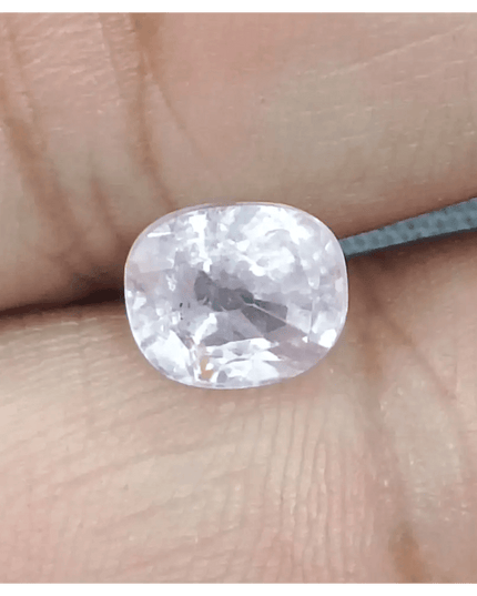 GSI Certified 2.26 Pink Ceylon Sapphire, Natural Earth Mined Gemstone - SMSGEMS 