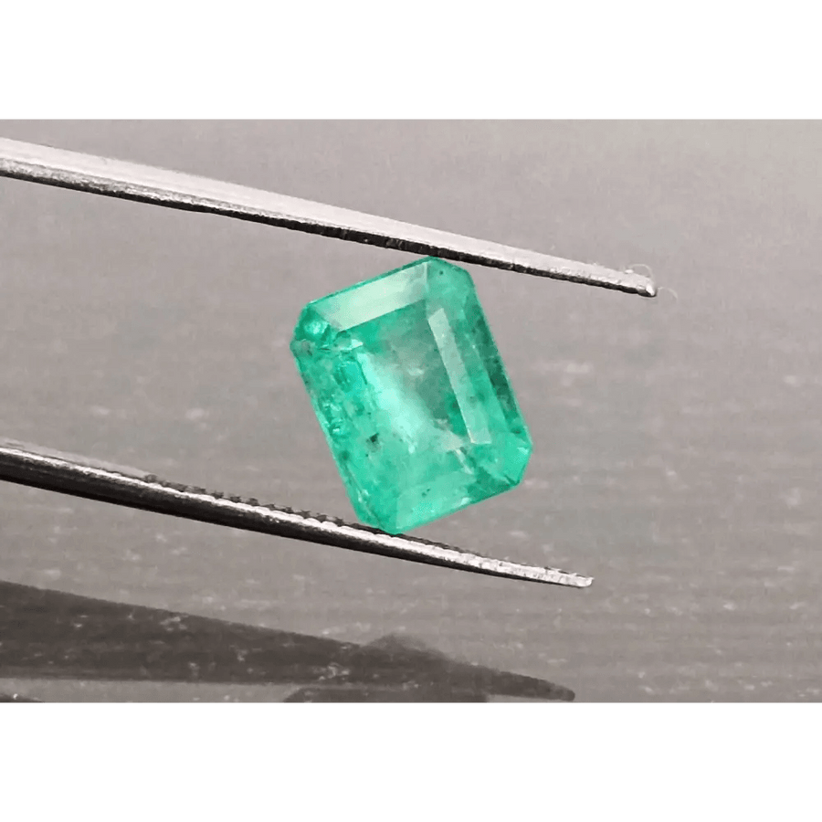 GSI Certified 2.31ct Vivid Green Ethiopian Emerald, 100% Natural Gem - SMSGEMS 