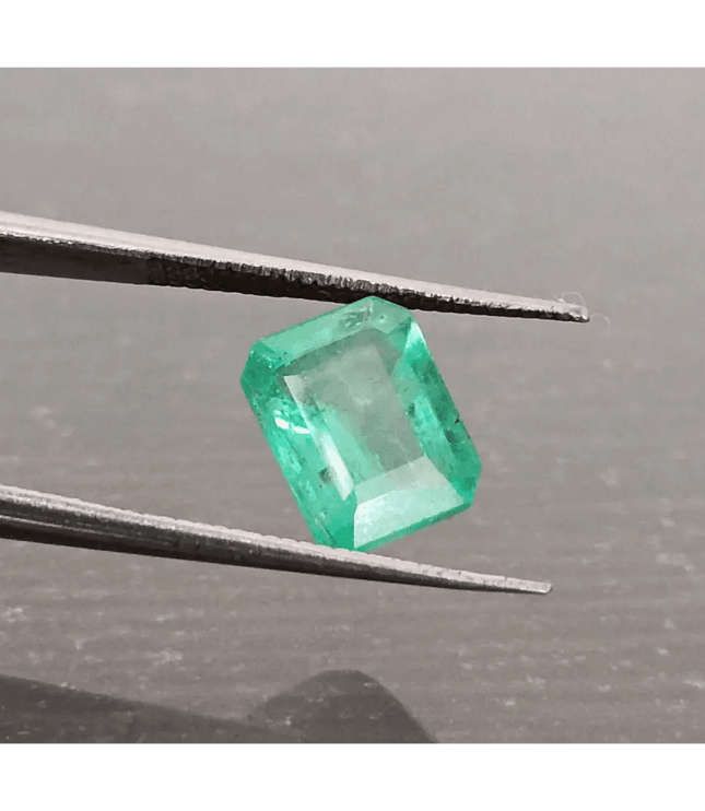 GSI Certified 2.31ct Vivid Green Ethiopian Emerald, 100% Natural Gem - SMSGEMS 
