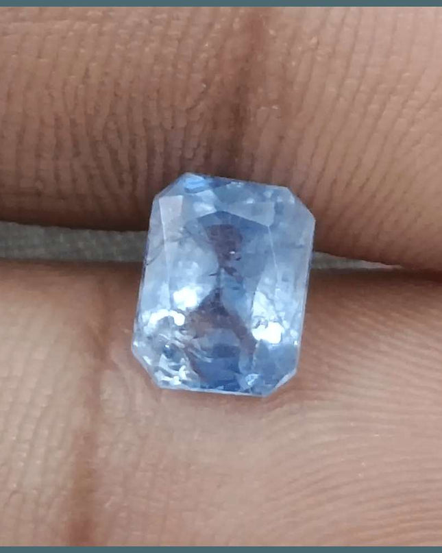 GSI Certified 2.33ct Blue Ceylon Sapphire Natural Untreated - SMSGEMS 