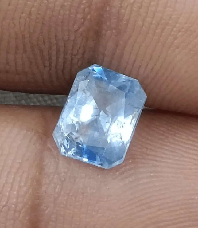 GSI Certified 2.33ct Blue Ceylon Sapphire Natural Untreated - SMSGEMS 