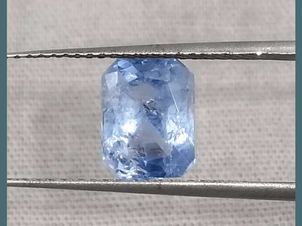 GSI Certified 2.33ct Blue Ceylon Sapphire Natural Untreated - SMSGEMS 