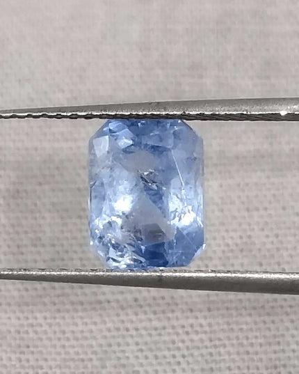 GSI Certified 2.33ct Blue Ceylon Sapphire Natural Untreated - SMSGEMS 