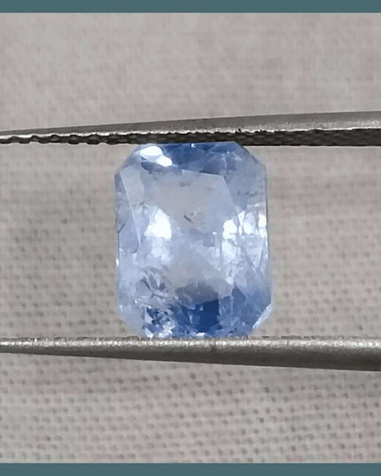 GSI Certified 2.33ct Blue Ceylon Sapphire Natural Untreated - SMSGEMS 