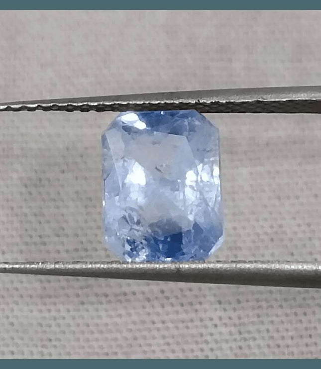 GSI Certified 2.33ct Blue Ceylon Sapphire Natural Untreated - SMSGEMS 