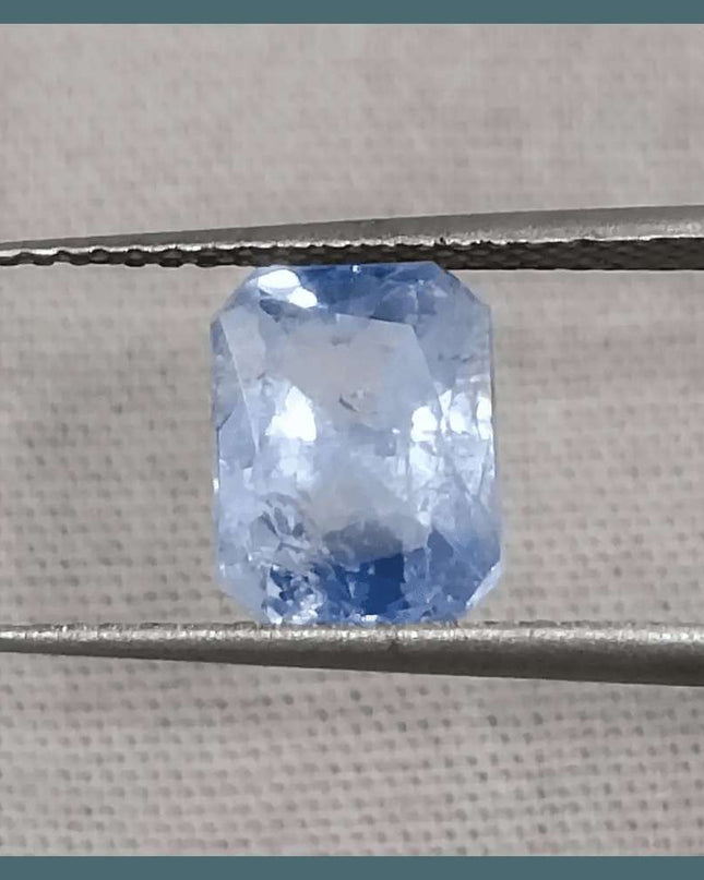 GSI Certified 2.33ct Blue Ceylon Sapphire Natural Untreated - SMSGEMS 