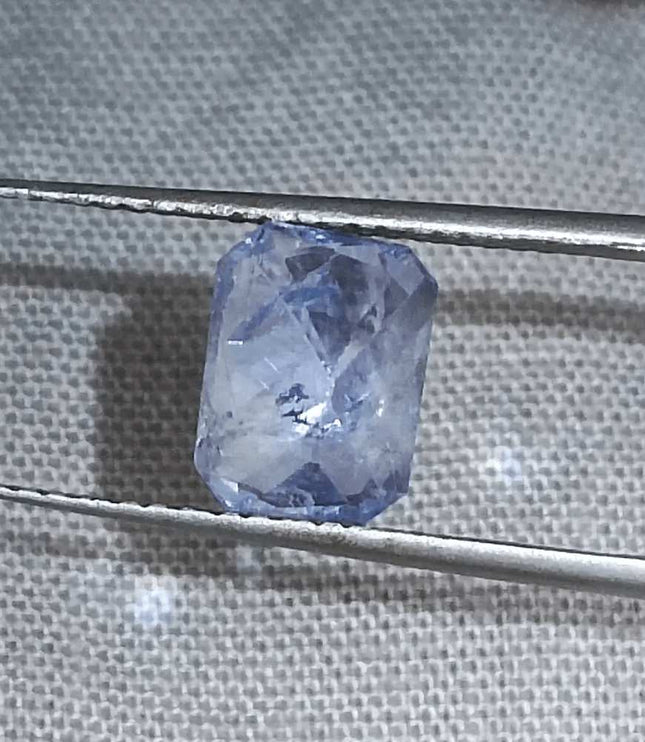 GSI Certified 2.33ct Blue Ceylon Sapphire Natural Untreated - SMSGEMS 