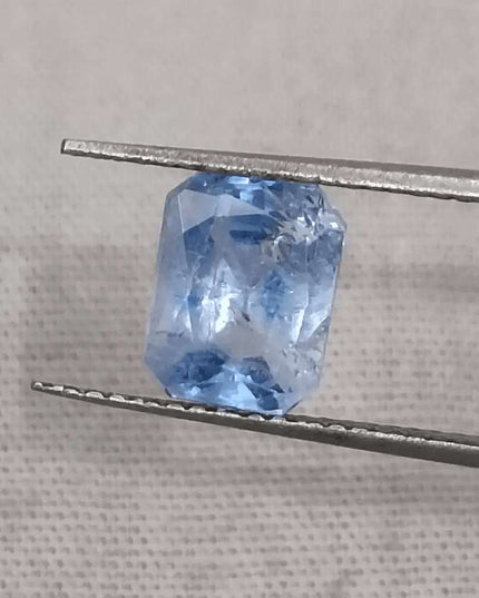 GSI Certified 2.33ct Blue Ceylon Sapphire Natural Untreated - SMSGEMS 