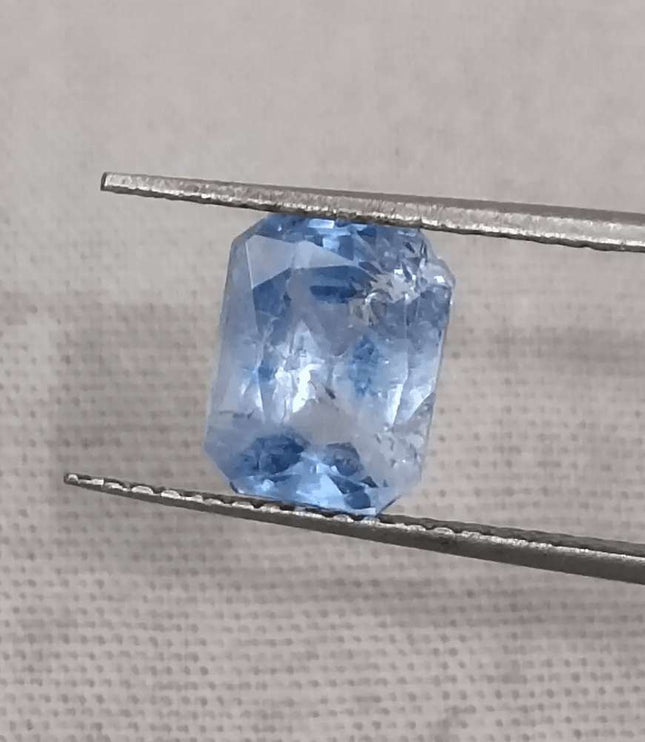 GSI Certified 2.33ct Blue Ceylon Sapphire Natural Untreated - SMSGEMS 