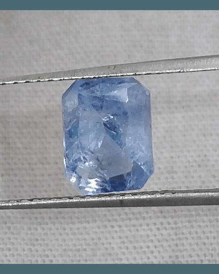 GSI Certified 2.33ct Blue Ceylon Sapphire Natural Untreated - SMSGEMS 