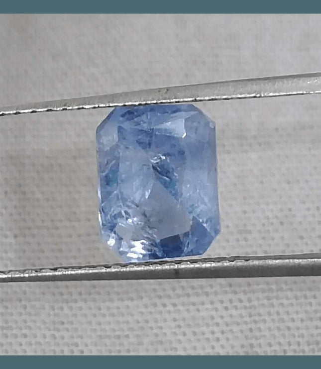 GSI Certified 2.33ct Blue Ceylon Sapphire Natural Untreated - SMSGEMS 