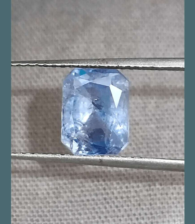 GSI Certified 2.33ct Blue Ceylon Sapphire Natural Untreated - SMSGEMS 