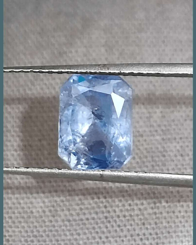 GSI Certified 2.33ct Blue Ceylon Sapphire Natural Untreated - SMSGEMS 