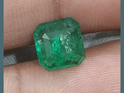 2.34ct Zambian Emerald GSI Certified - SMSGEMS 