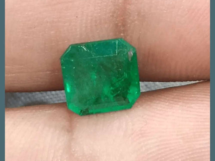 2.34ct Zambian Emerald GSI Certified - SMSGEMS 