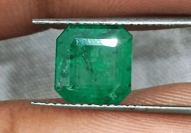 2.34ct Zambian Emerald GSI Certified - SMSGEMS 