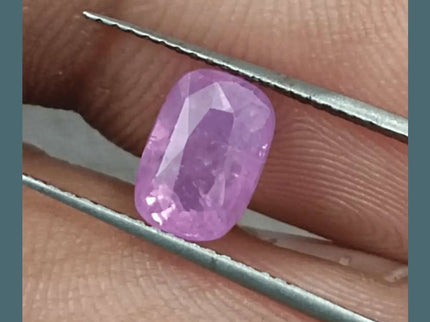 2.35ct GSI Certified Pink Purple Ceylon Sapphire - SMSGEMS 