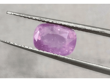 2.35ct GSI Certified Pink Purple Ceylon Sapphire - SMSGEMS 