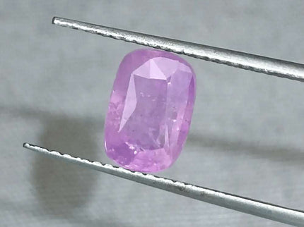 2.35ct GSI Certified Pink Purple Ceylon Sapphire - SMSGEMS 