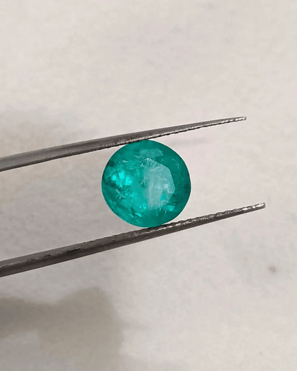 GSI Certified 2.37ct Colombiam Emerald, 100% Natural Gemstone - SMSGEMS 